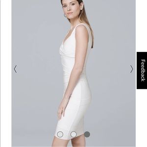 White House black market slimming dress